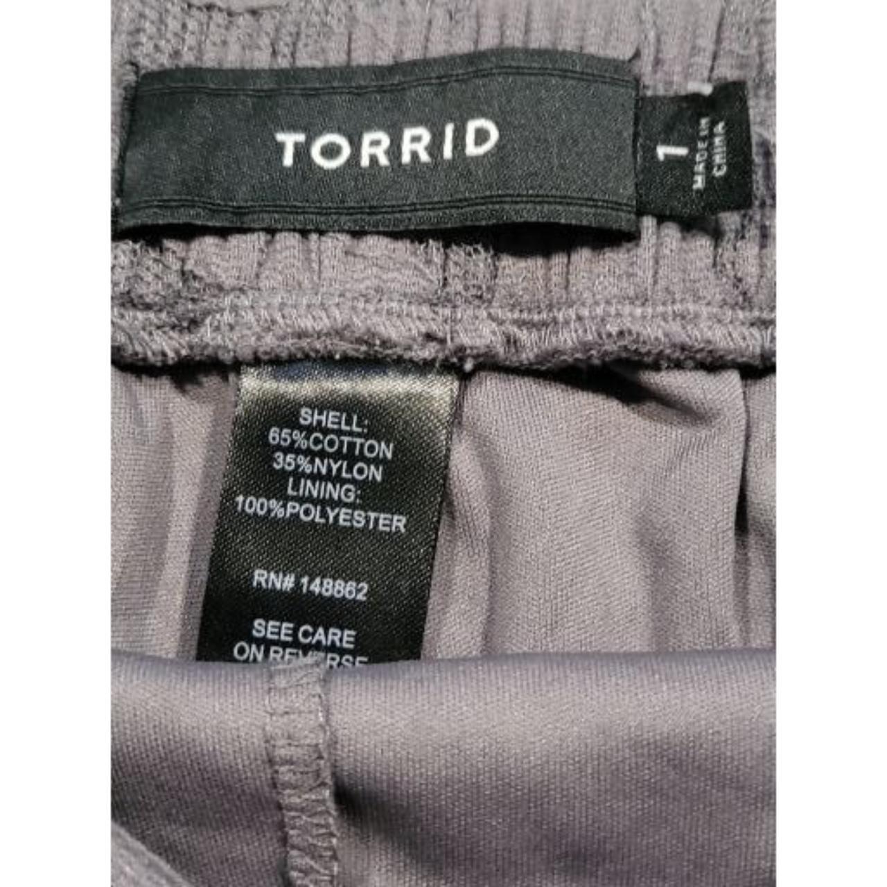 Torrid Gray Lacy Flowy Shorts Women Sz 1 X Boho - Depop