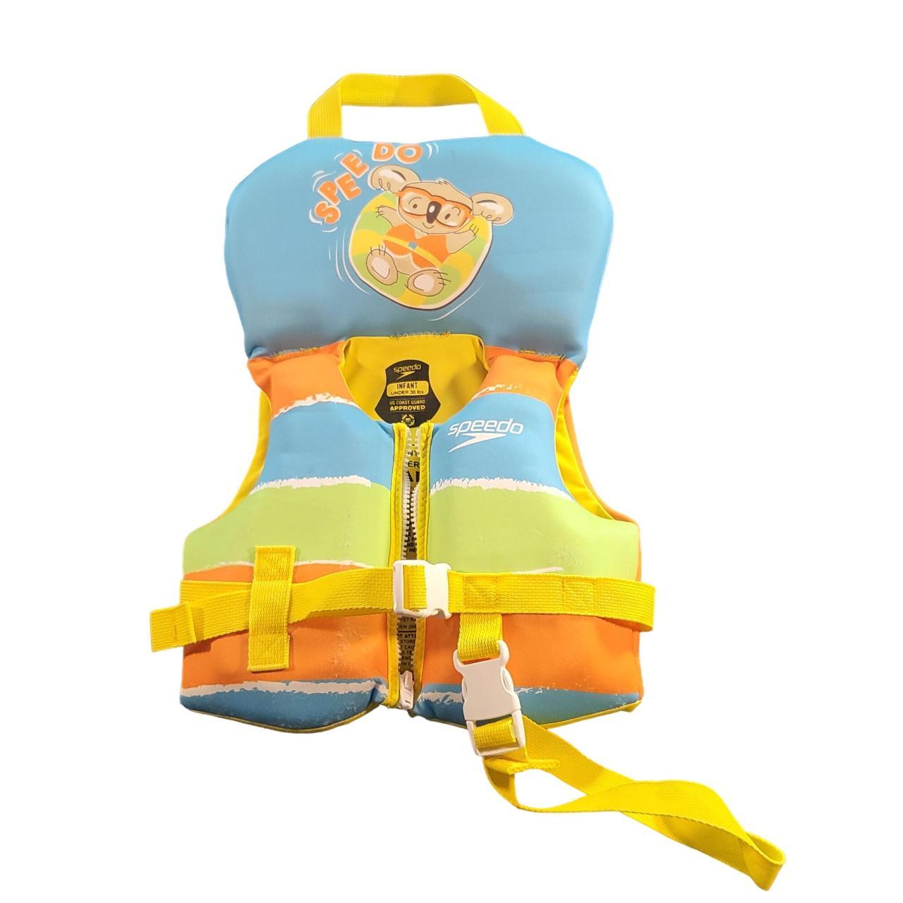 Speedo Infant Life Vest Jacket Koala Floatation... Depop