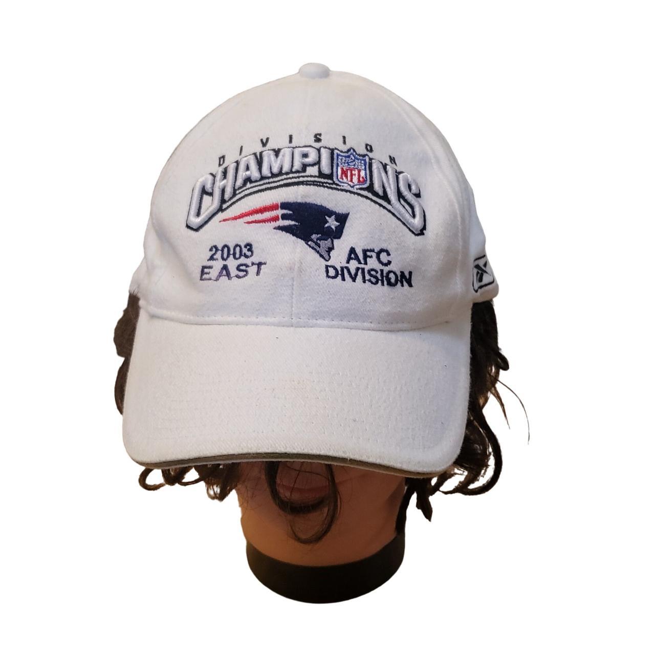 Vintage NFL Reebok Hat New England Patriots 2003... - Depop