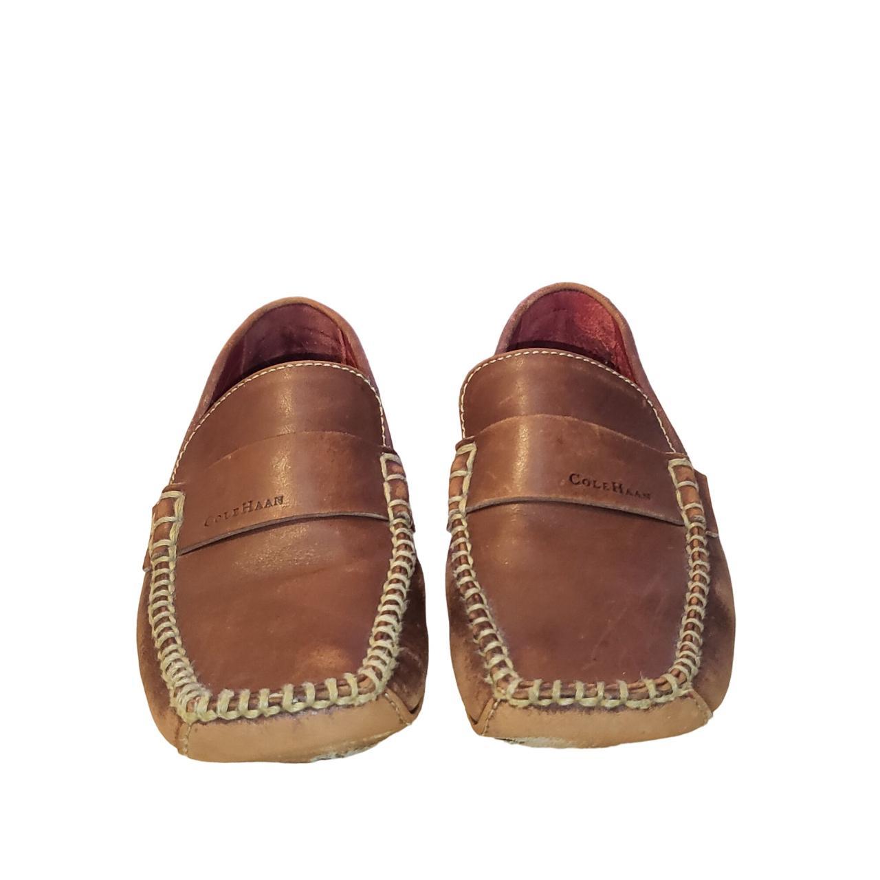 cole haan brown loafers womens