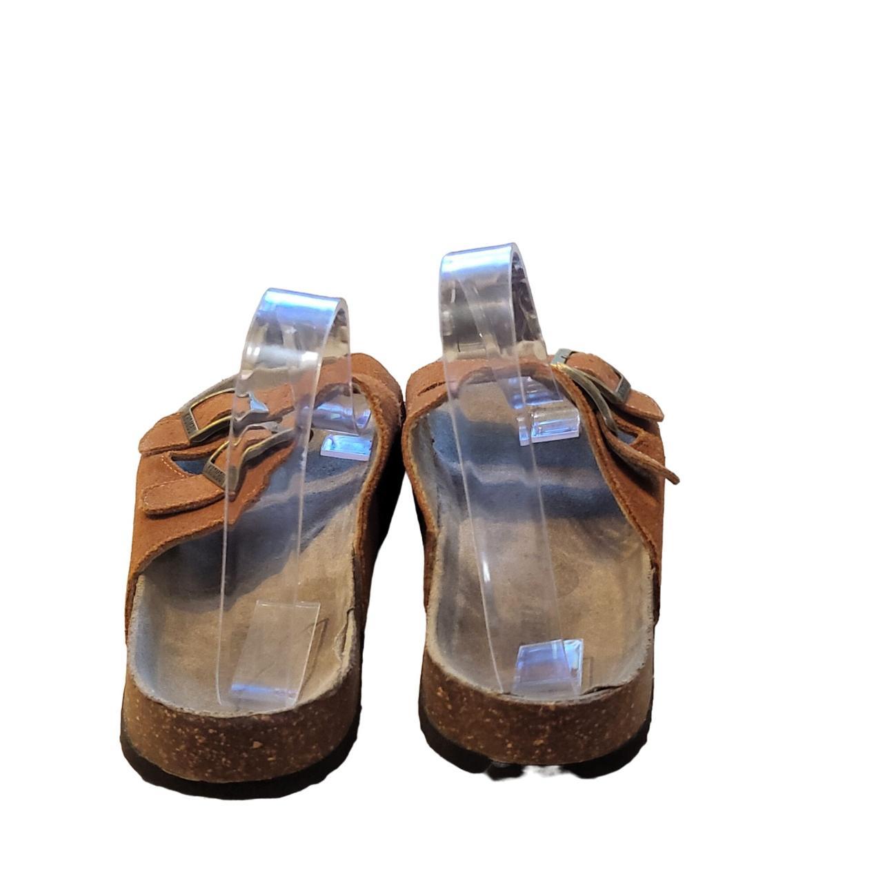 khombu sandals brown