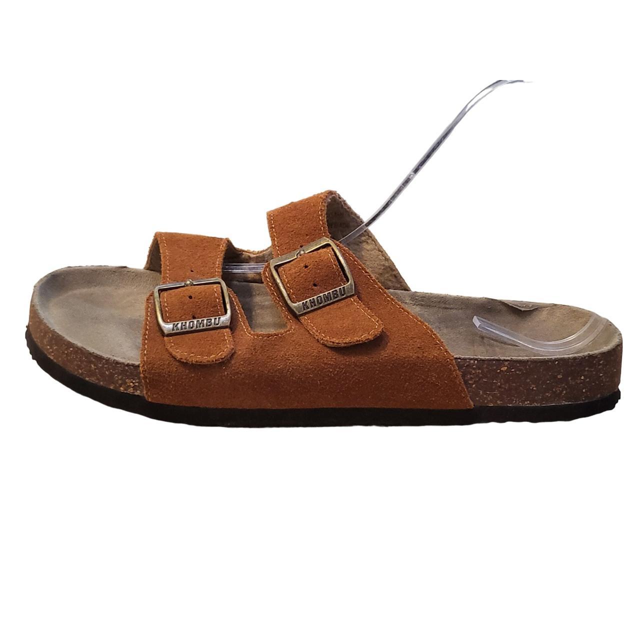 khombu sandals brown