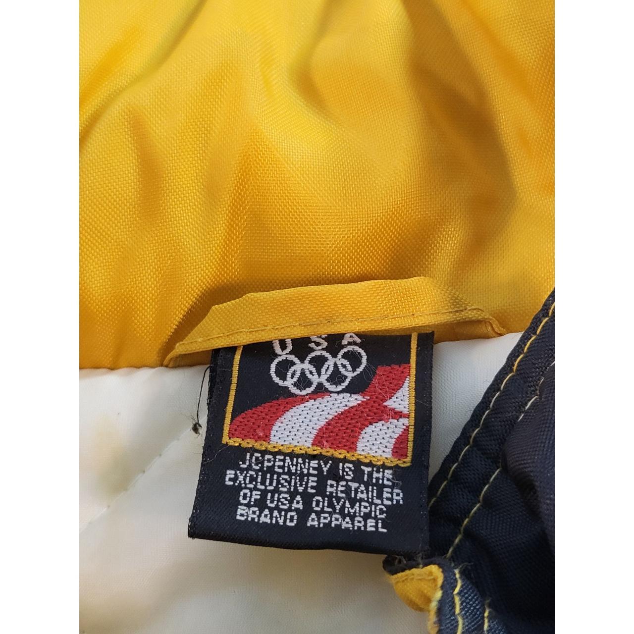 Vintage JCPenney USA Olympics Puffer Winter Coat Sz... Depop