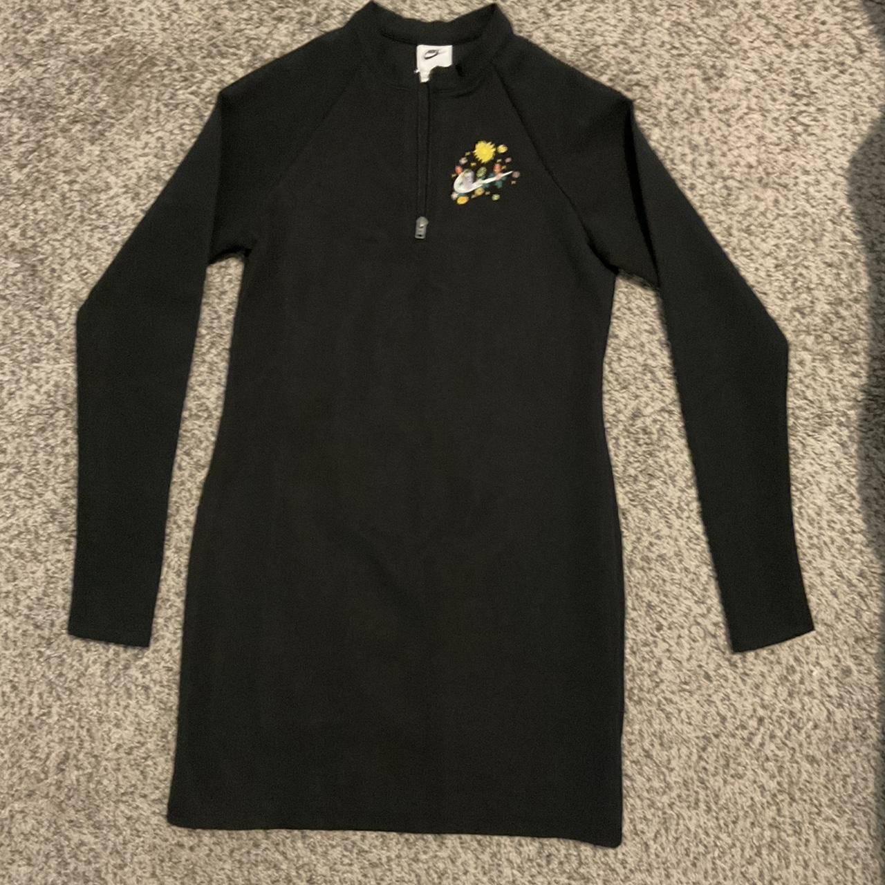 nike dress yellow and black