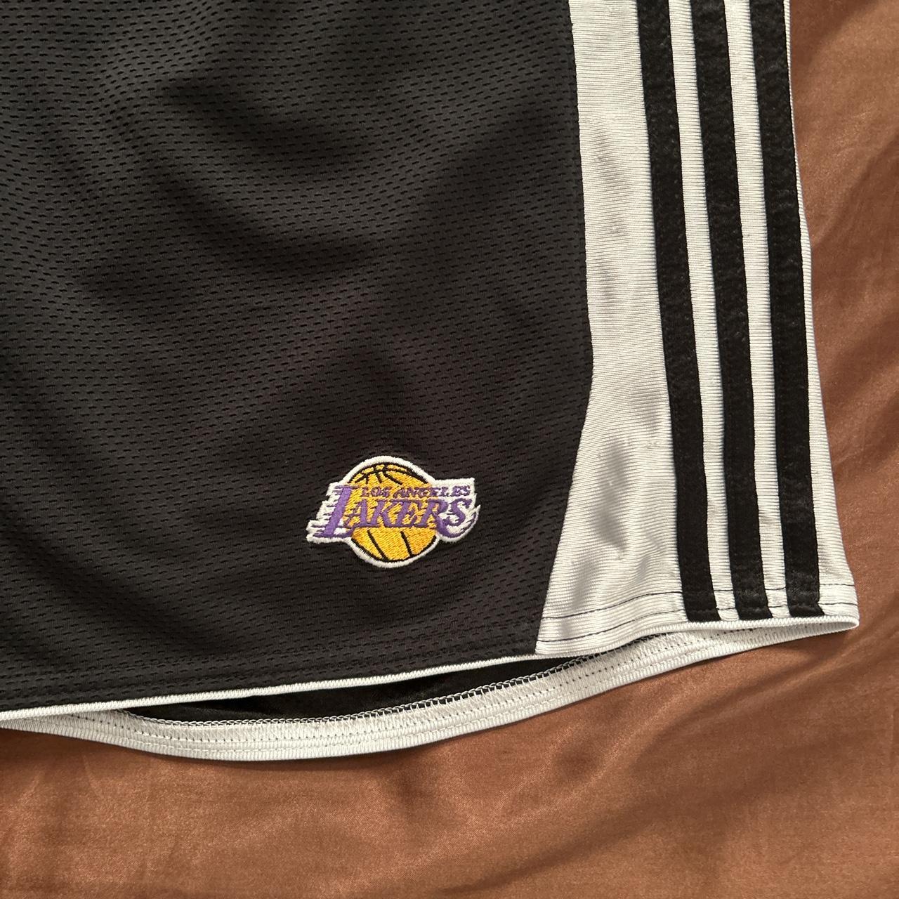 Gray, NBA Los Angeles Lakers Shorts (NBA Brand) - - Depop