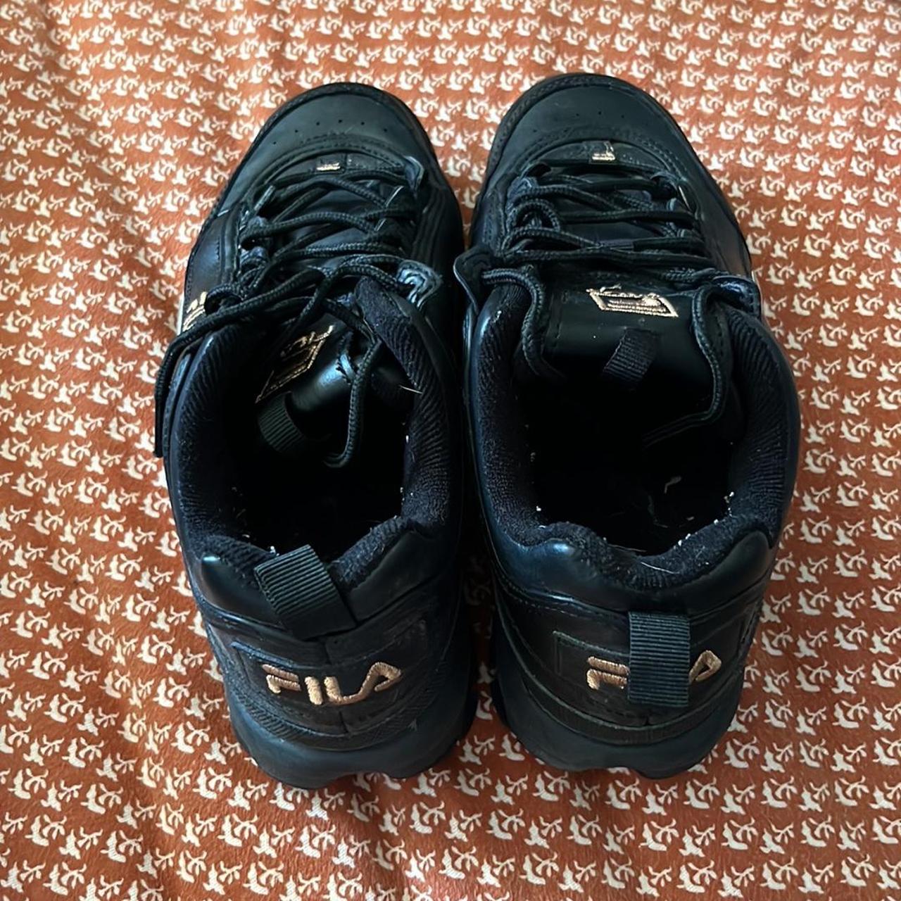 fila rose gold trainers