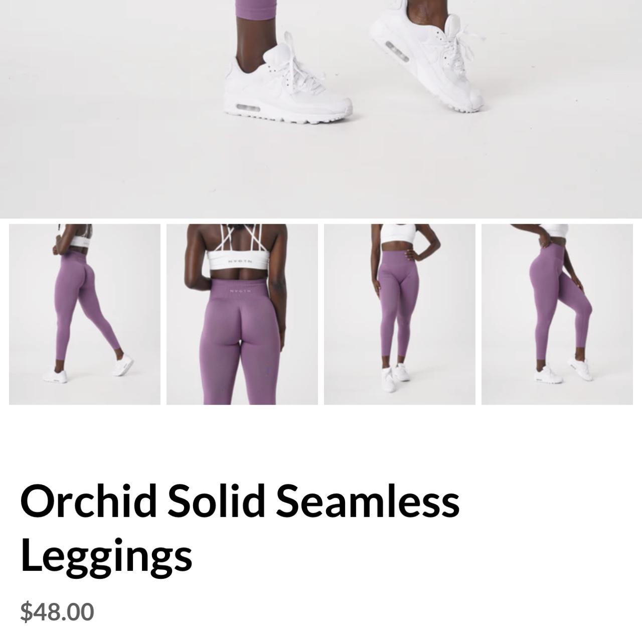 NVGTN Solid Seamless Leggings - Orchid