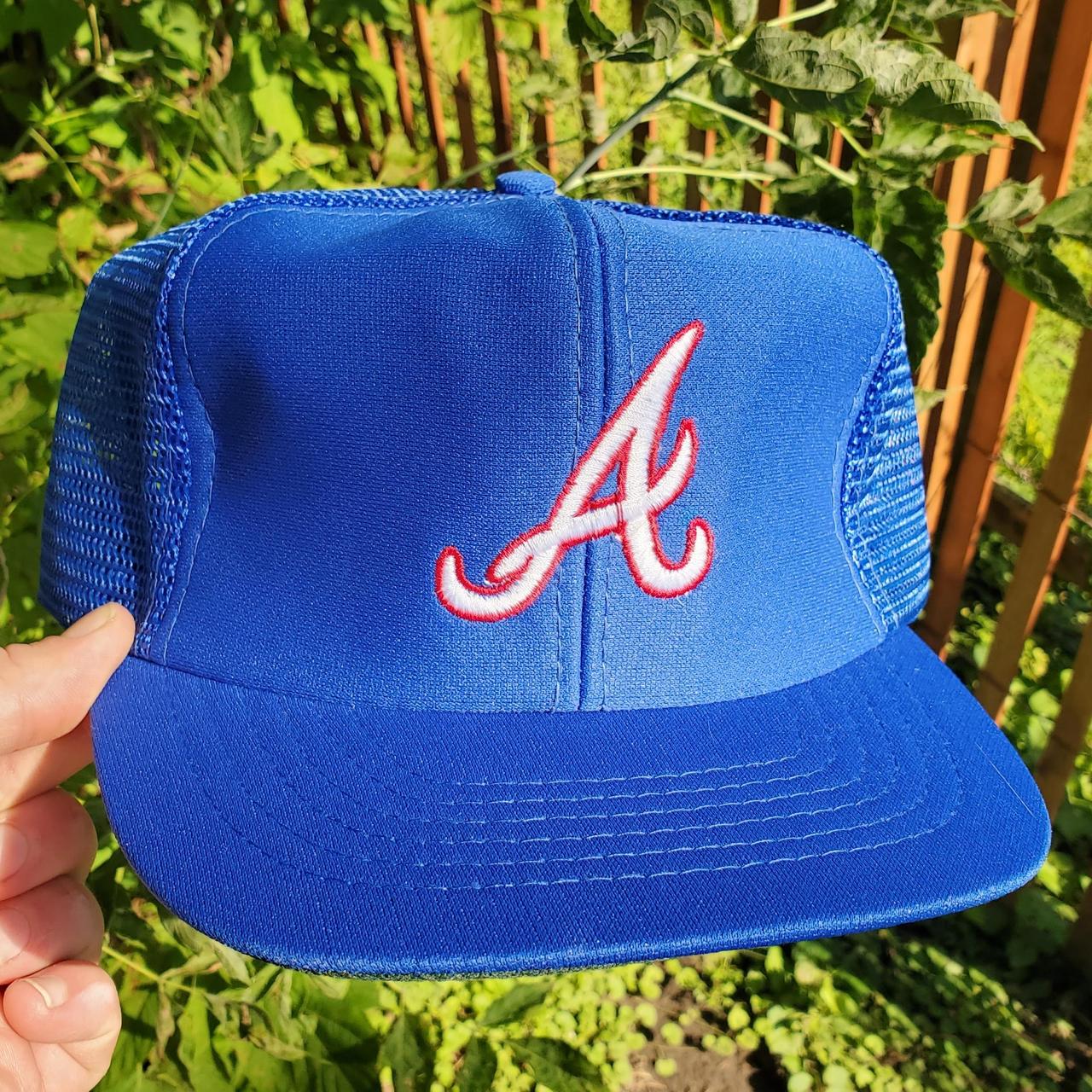 Vintage 70's Atlanta Braves trucker hat adult MLB