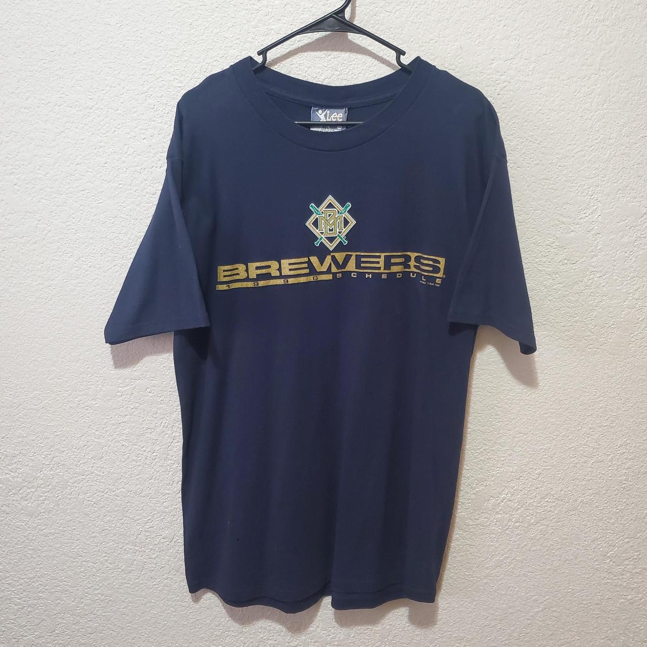 Vintage 1996 Milwaukee Brewers T Shirt