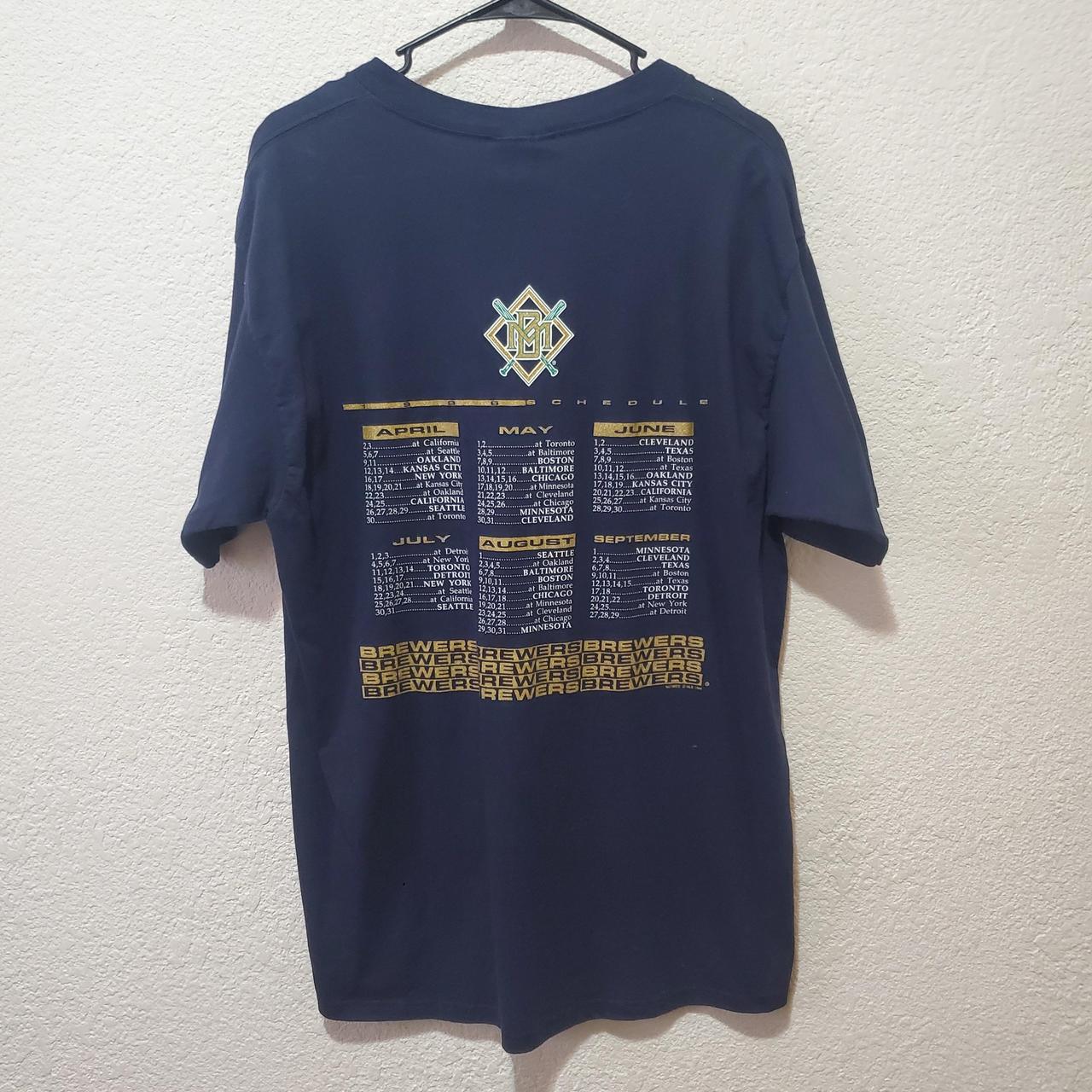 Vintage 1996 Milwaukee Brewers T Shirt