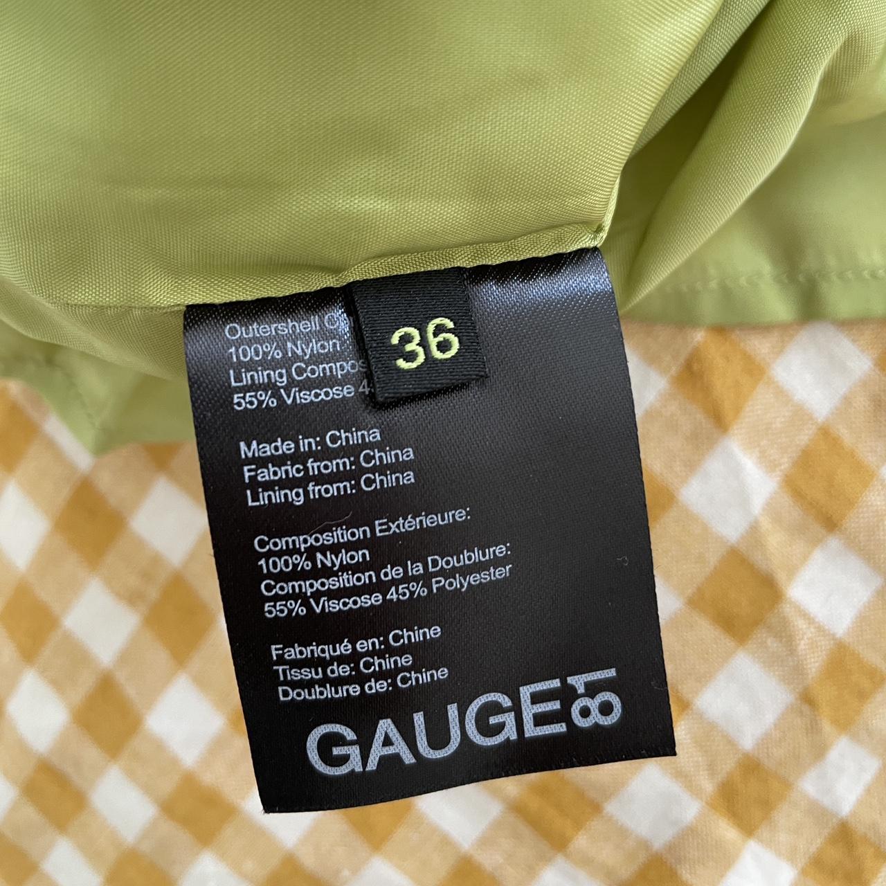 【関税込み】Gauge81 グリーン Almora ミニドレス GAUGE81 Almora Dress in snake, size 36 (fits like a | Depop