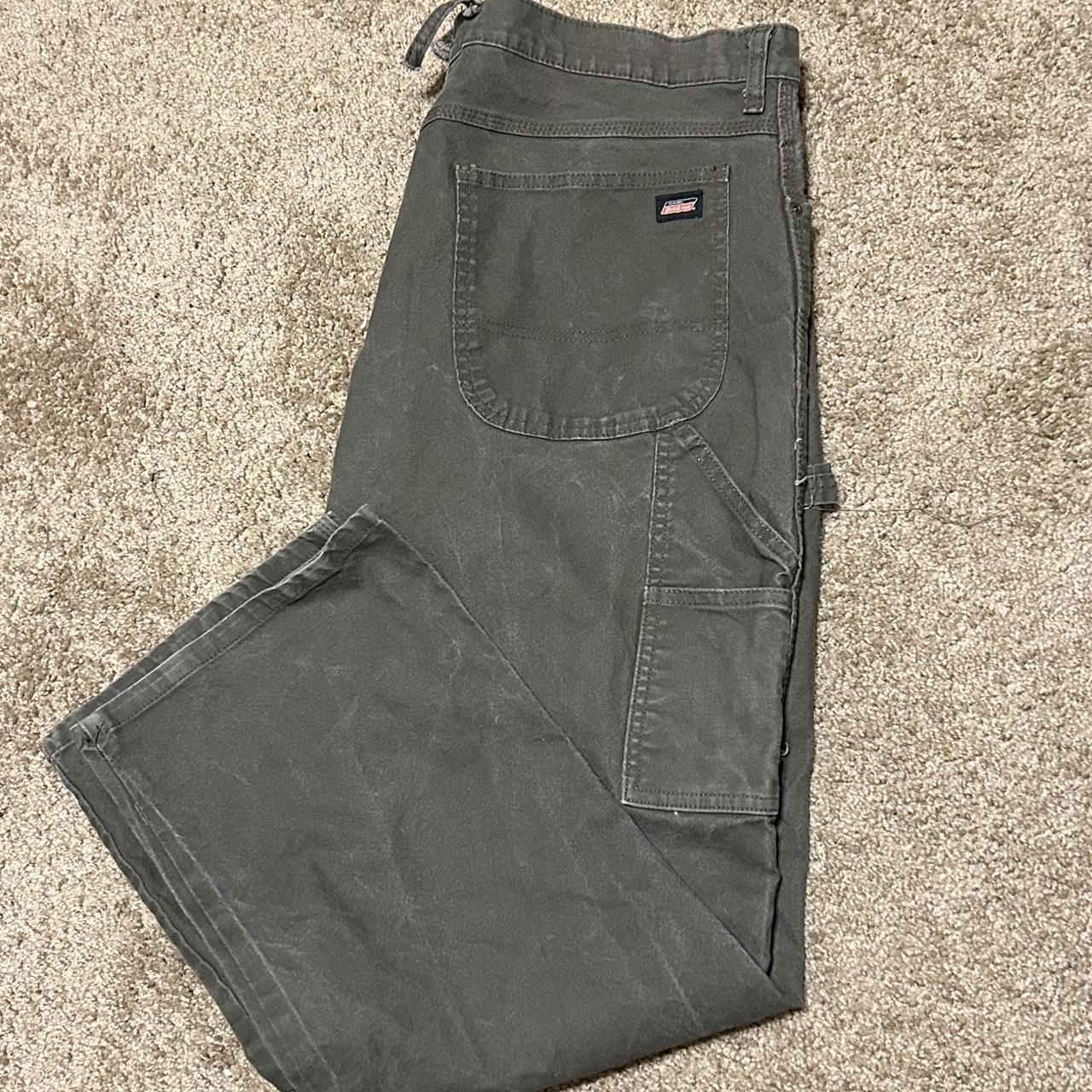 Essential Green Dickes Carpenter Pants Only Flaw Is Depop