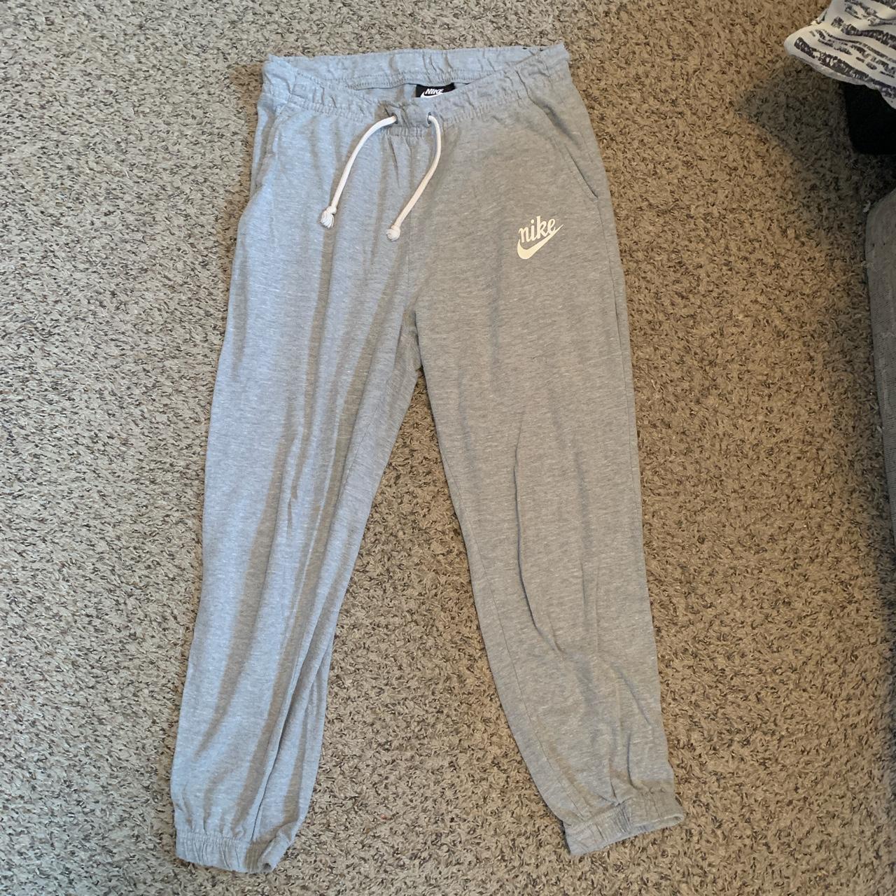 Grey women’s Nike sweatpants , Size Small, Very small