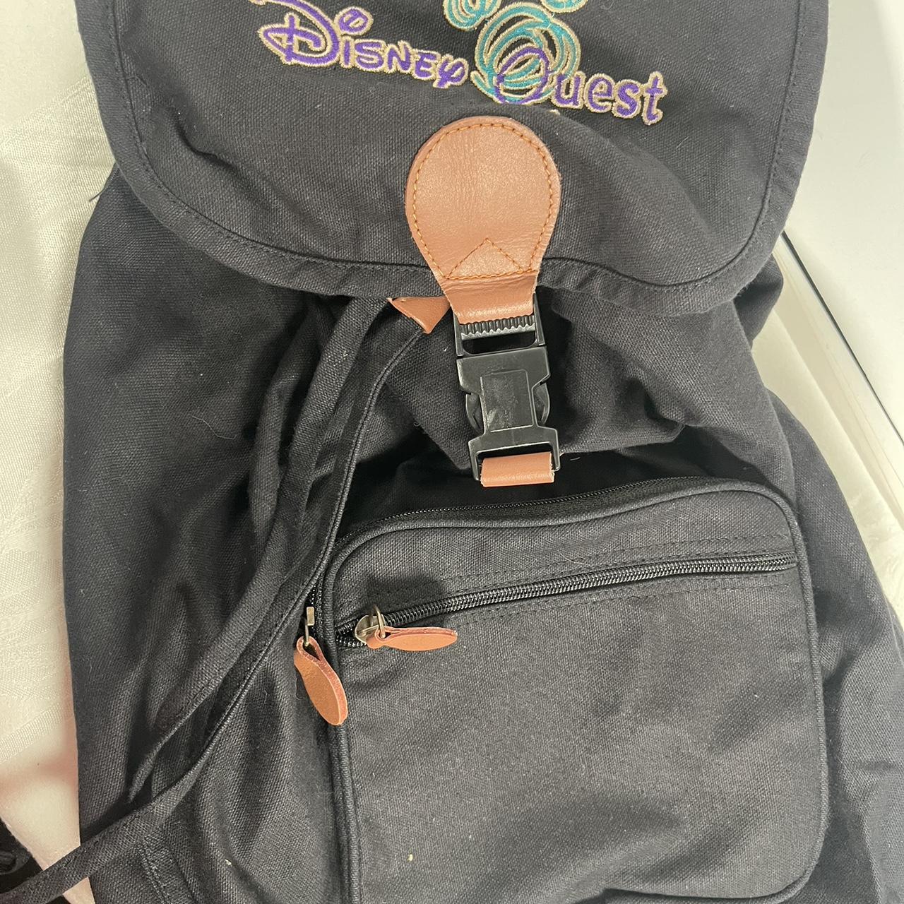 Vintage 90s Disney quest backpack. It can. Be a... Depop