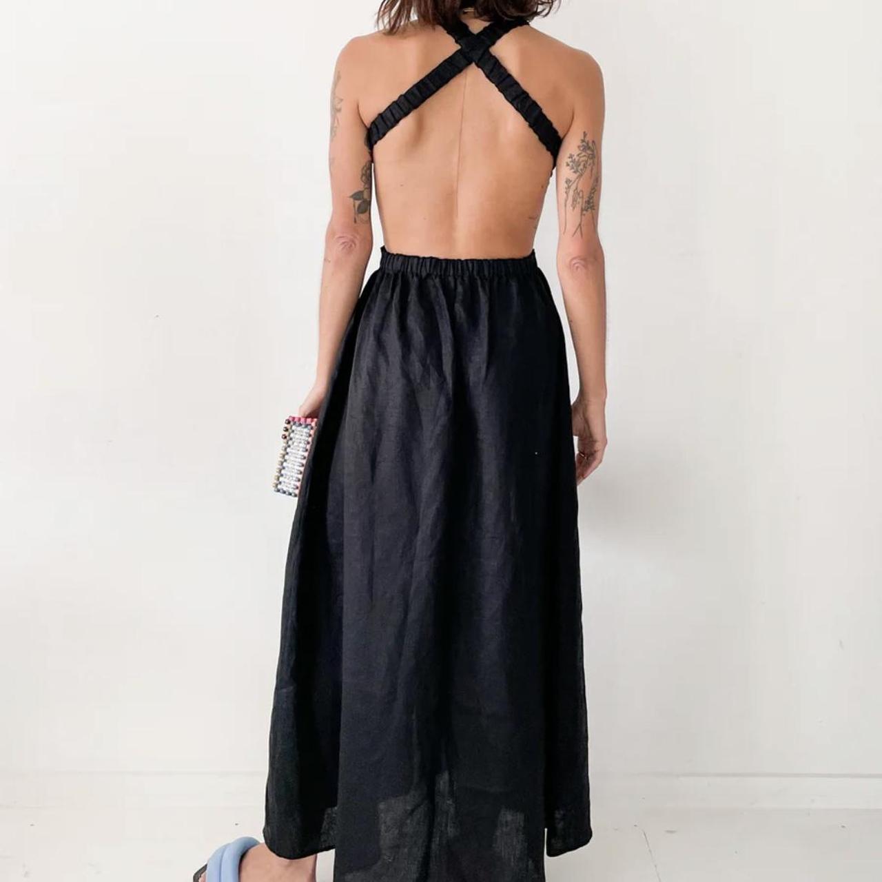 SIR. Alena Maxi Dress in Black. Size 1 Would best... - Depop