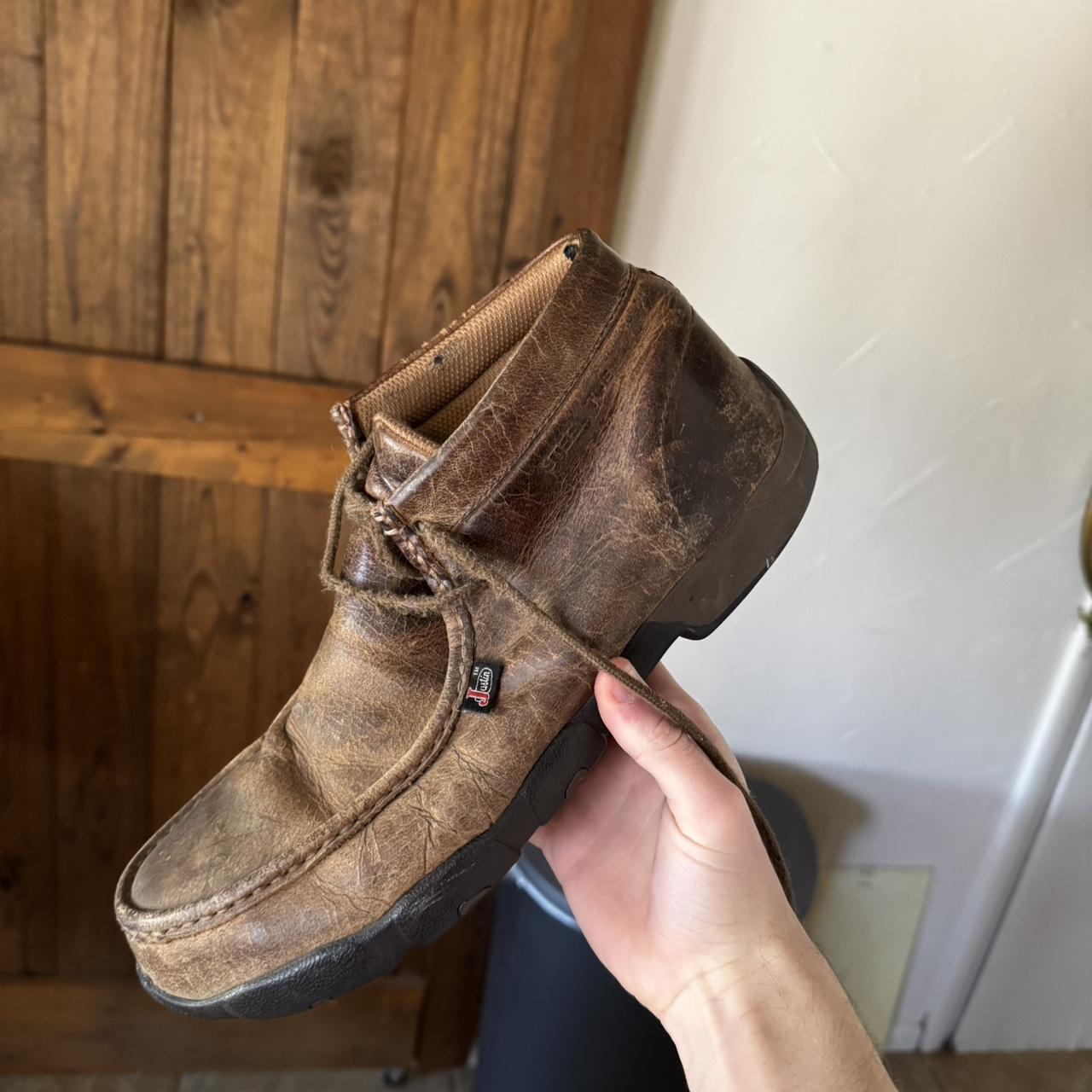 Justin Boots Women's Boots Brown US 10 – Brown leather men's