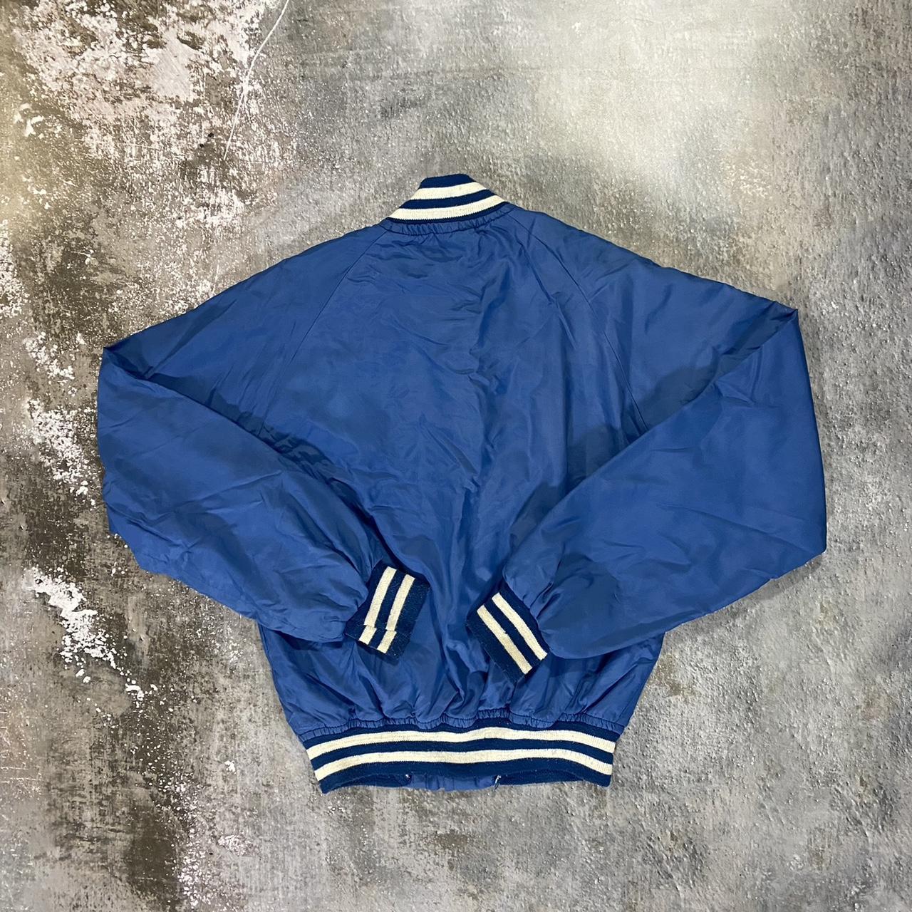 Women's Blue and White Jacket | Depop