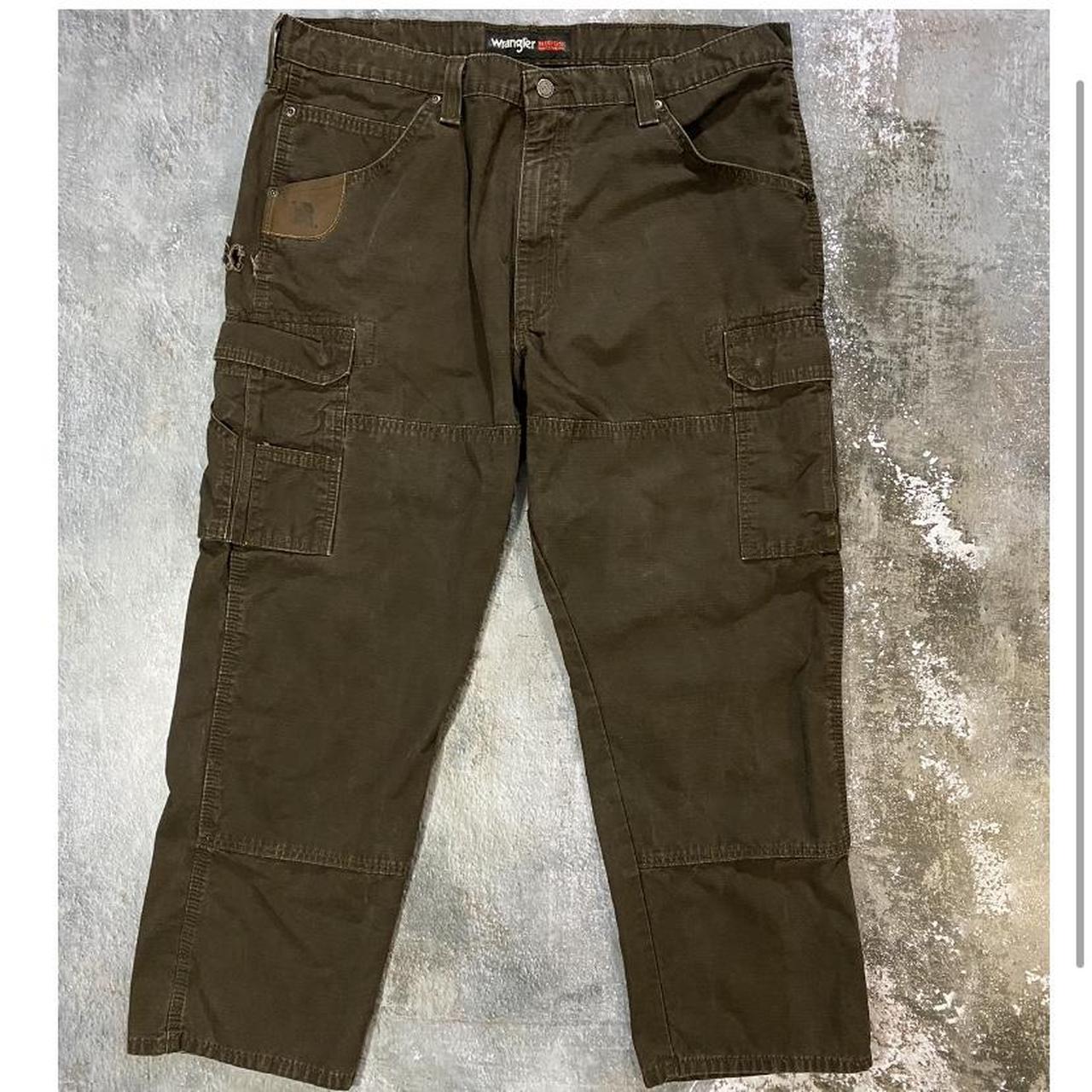 Wrangler Men's Brown Trousers | Depop