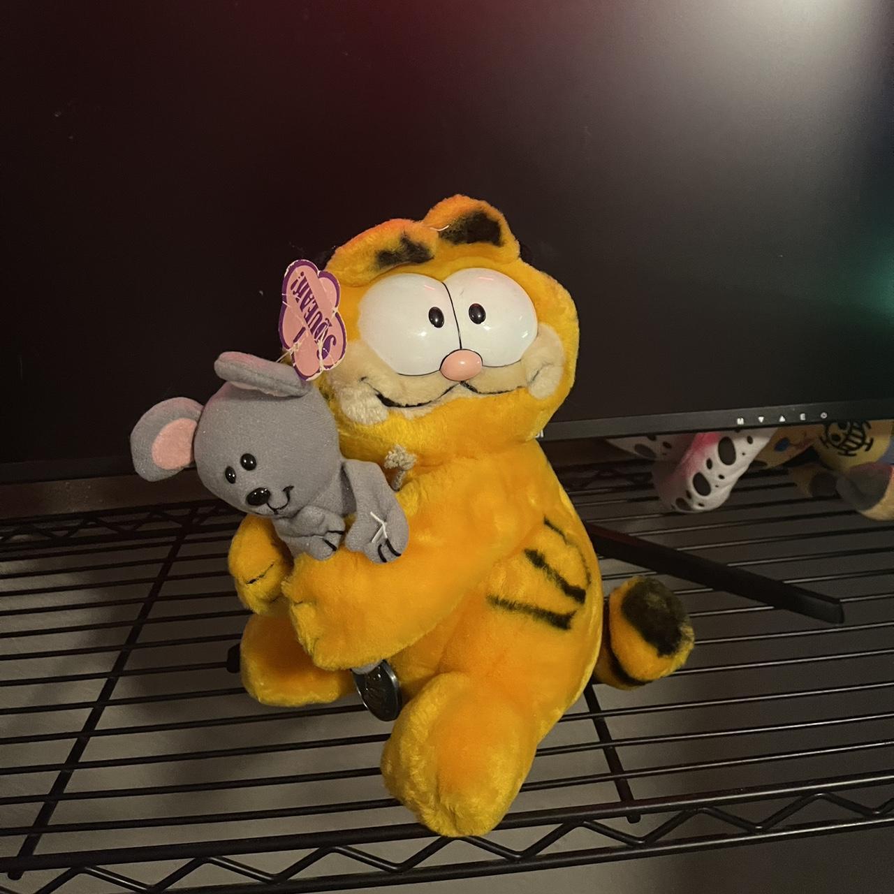 1978 Large Vintage Garfield Plush With Squeak and