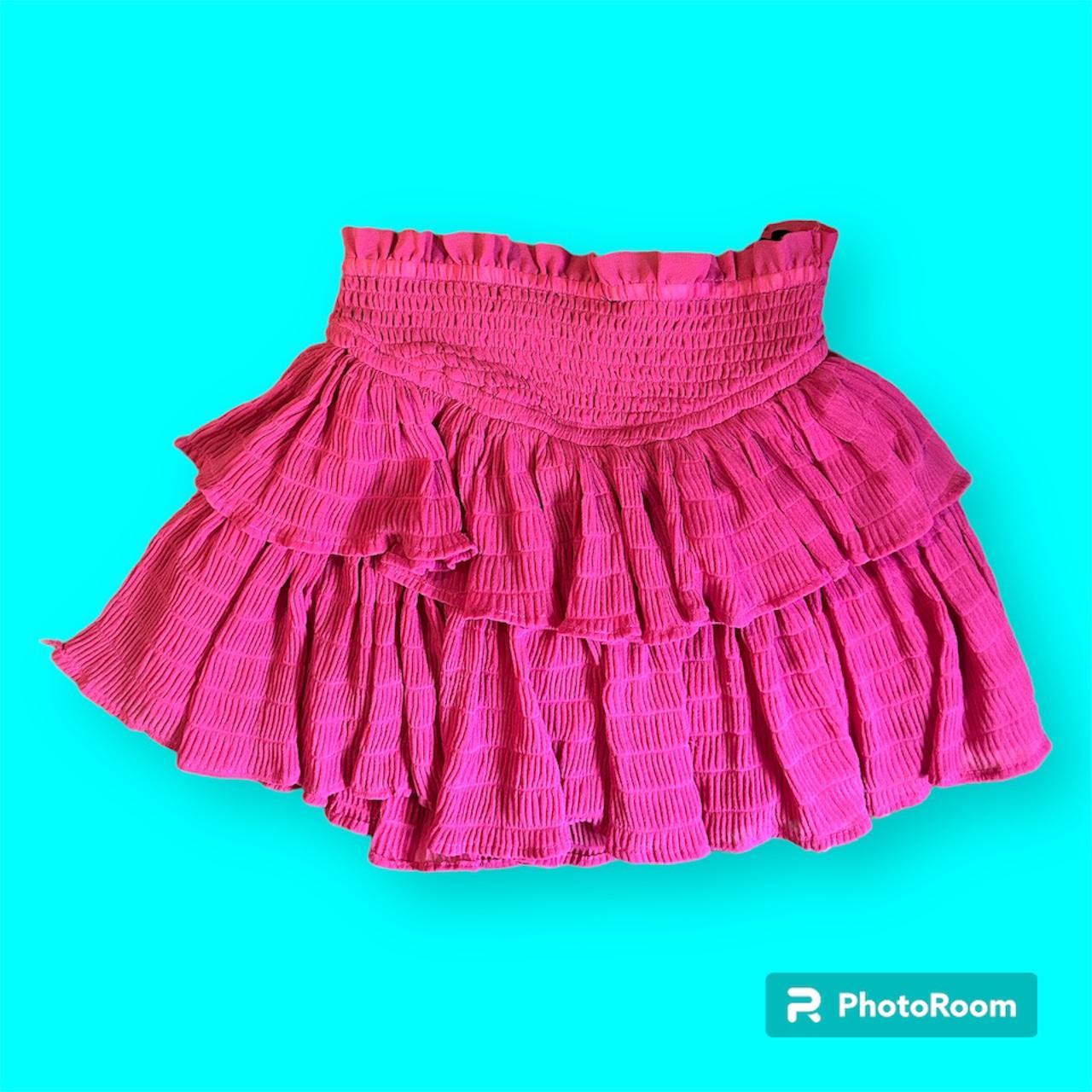 Forever 21 Women's Pink Skirt | Depop