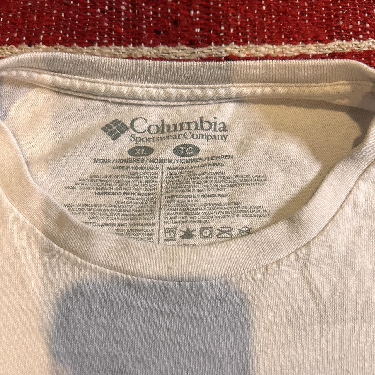 Columbia PFG fishing shirt dallas cowboys white - - Depop