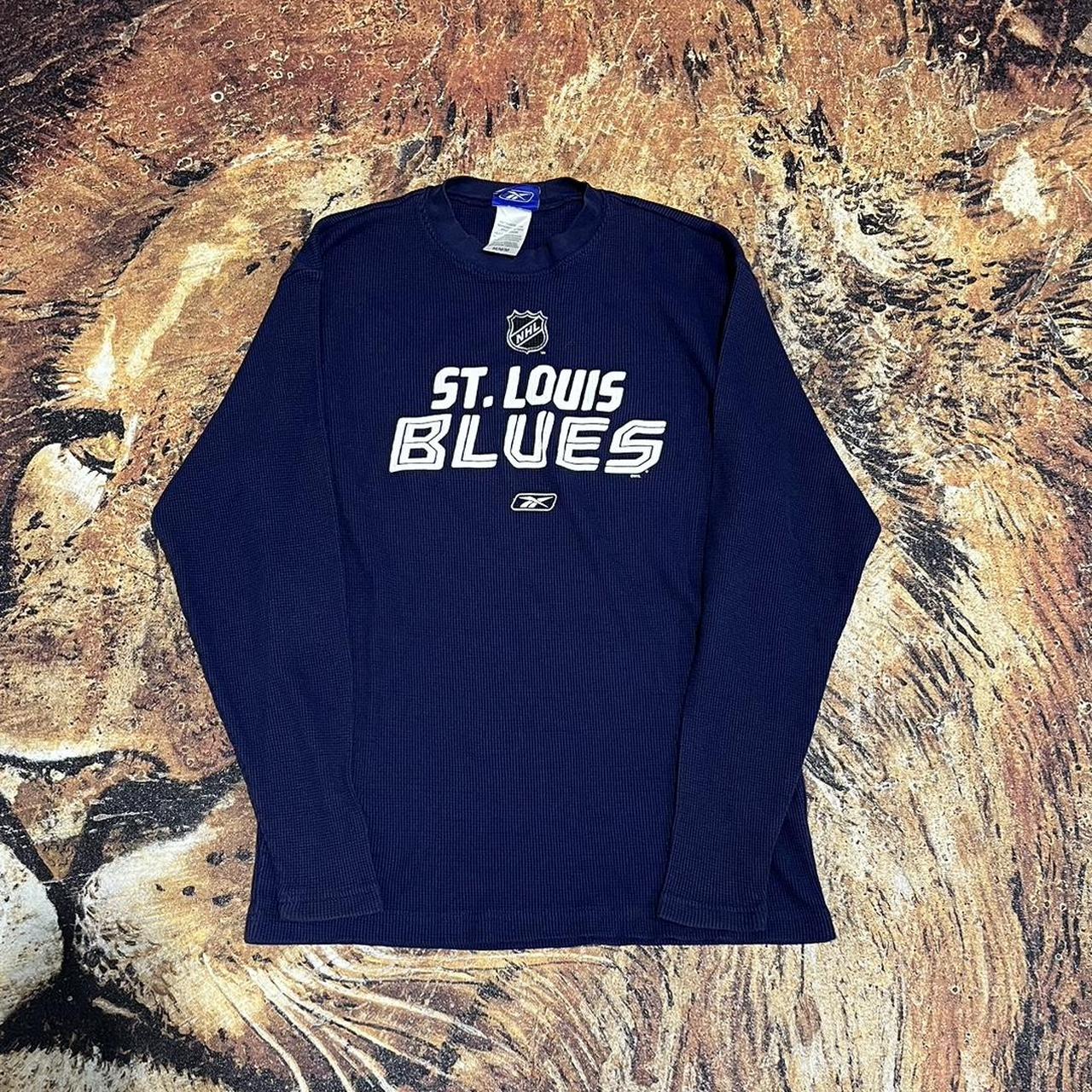 St. Louis Blues vintage sweatshirt size - Depop