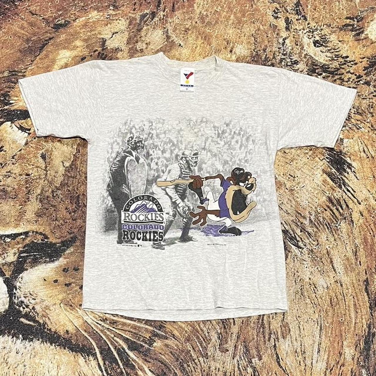 VINTAGE COLORADO ROCKIES TEE! SIZE LARGE! MESSAGE ME - Depop