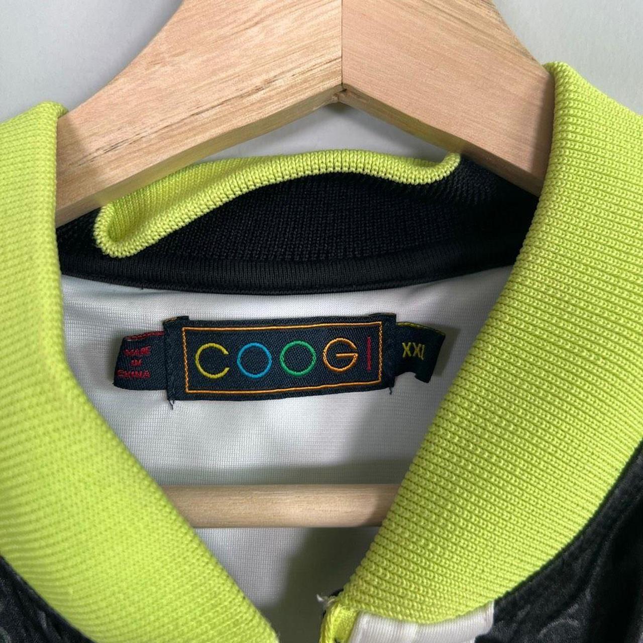Coogi Australia Zip Up Embroidered Jacket Mens | Depop