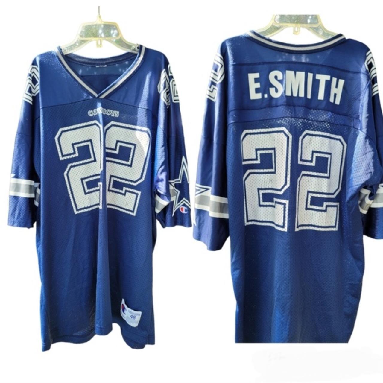 Vintage Emmitt Smith Dallas Cowboys Jersey With No - Depop