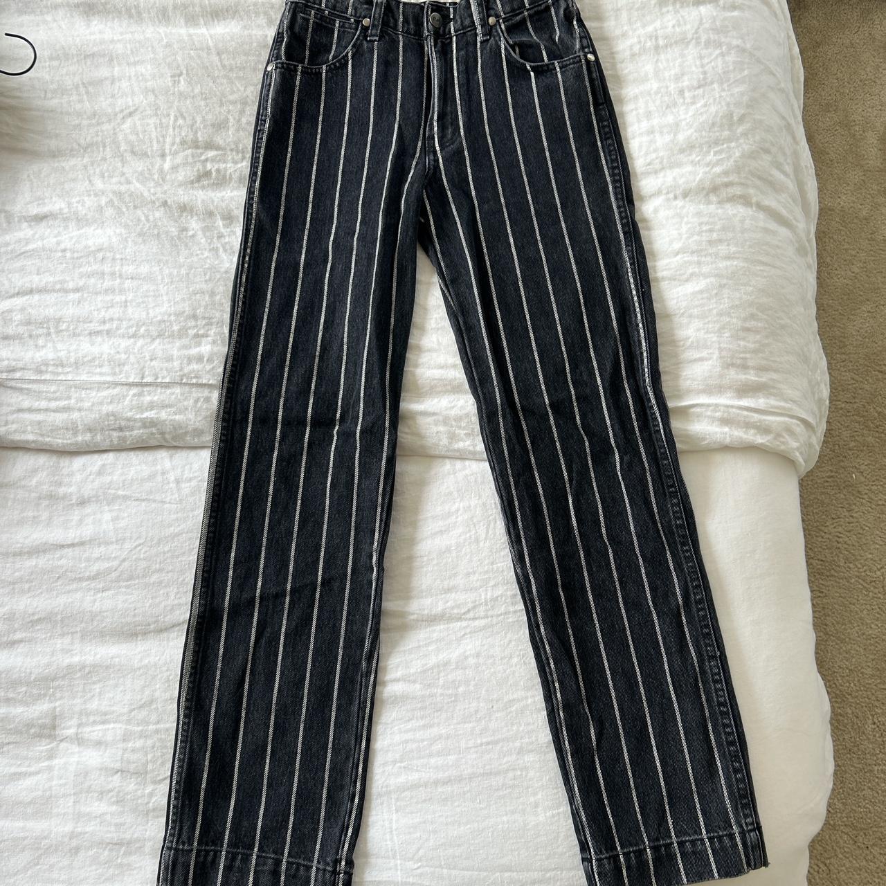 Reformation 2024 striped jeans