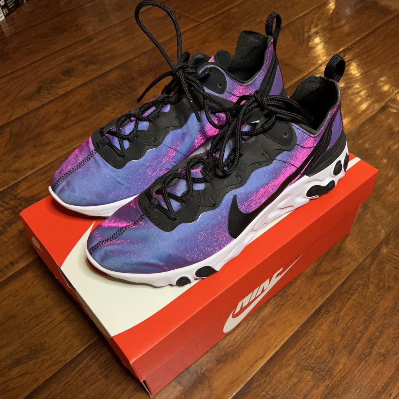 Men's nike react element 55 premium casual shoes best sale