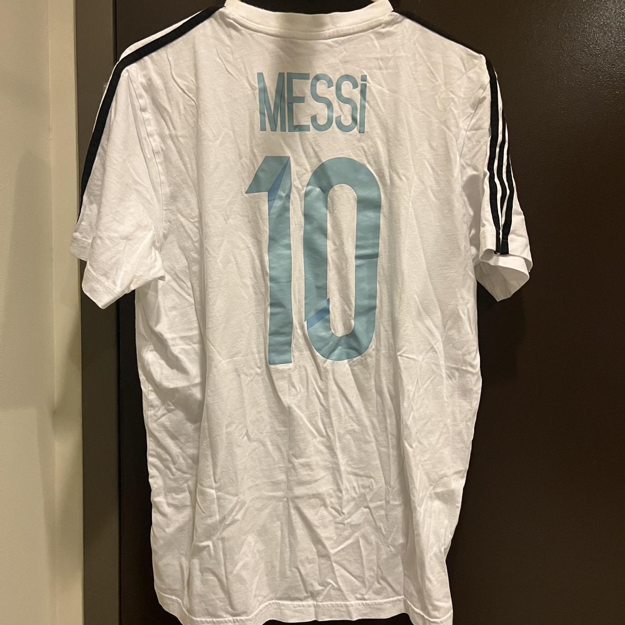Adidas Lionel Messi Soccer Jersey: -Is in great... - Depop