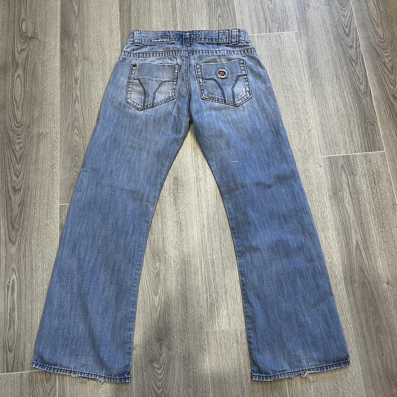 Vintage Miss Sixty Perkins Jeans Low Rise, Wide... - Depop