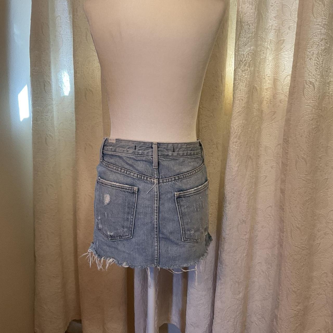 Lovers and friends denim mini skirt Size 25 Bought... Depop