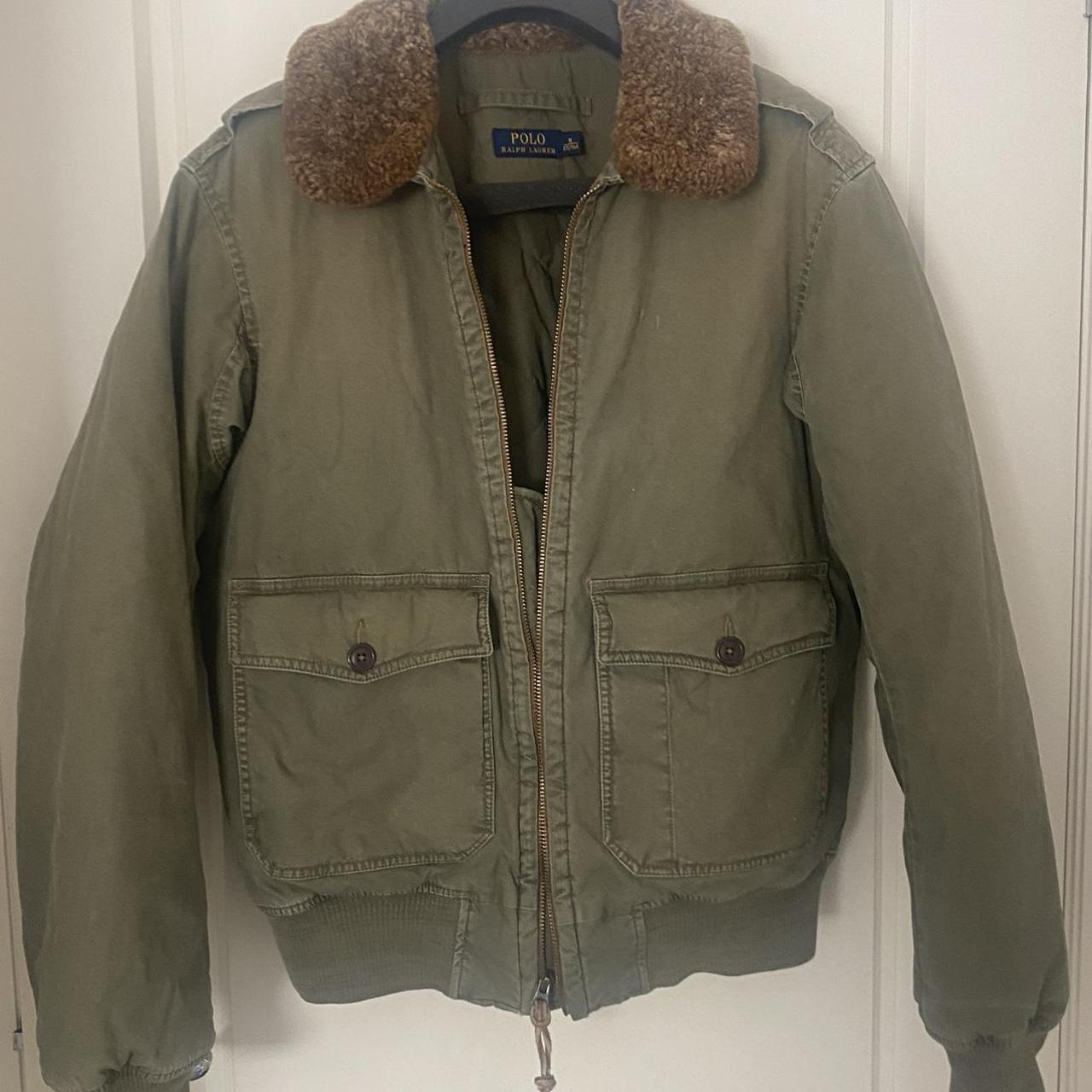 Mens Ralph Lauren aviator jacket size M. Bought by... - Depop