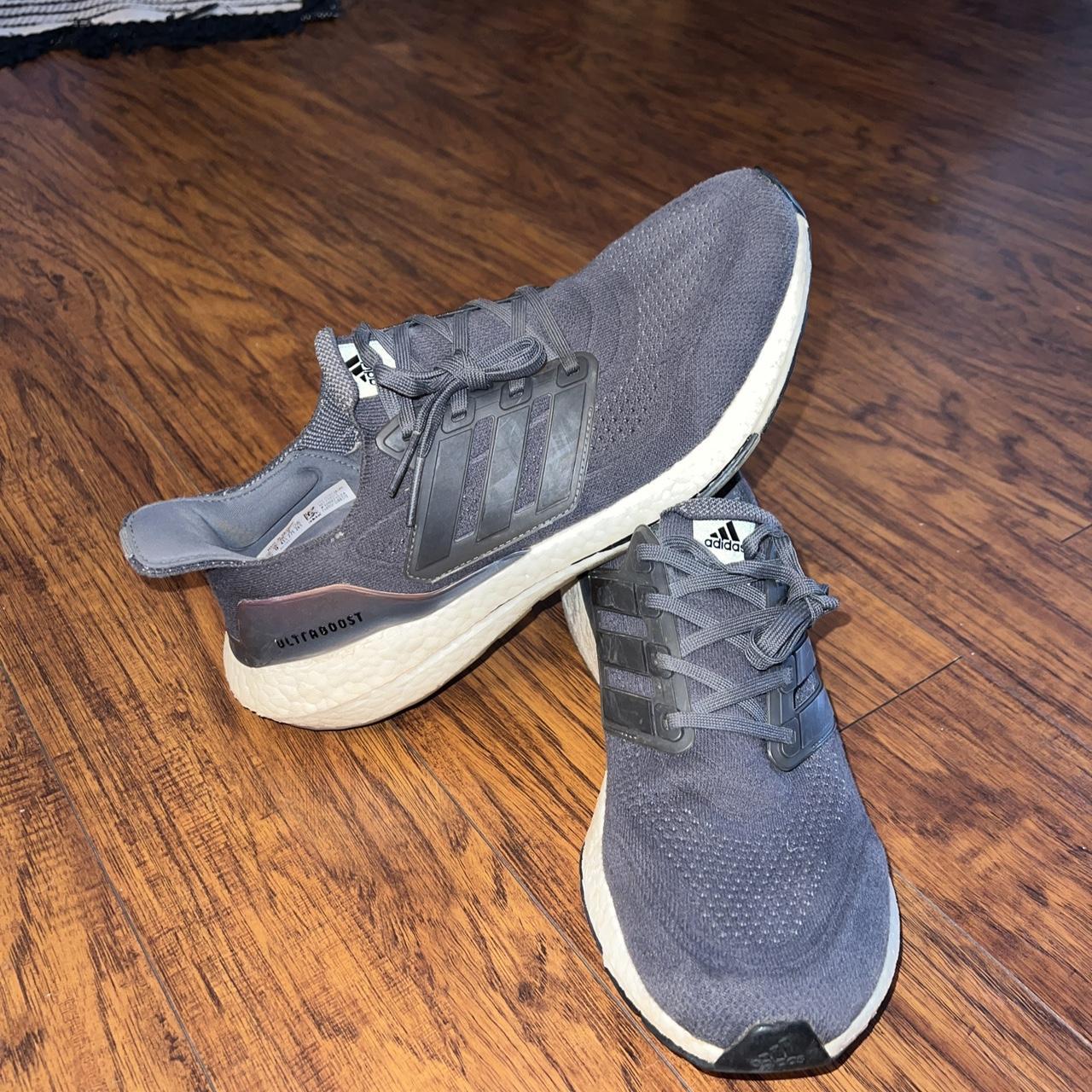 Adidas ultra boost outlet mystery grey on feet