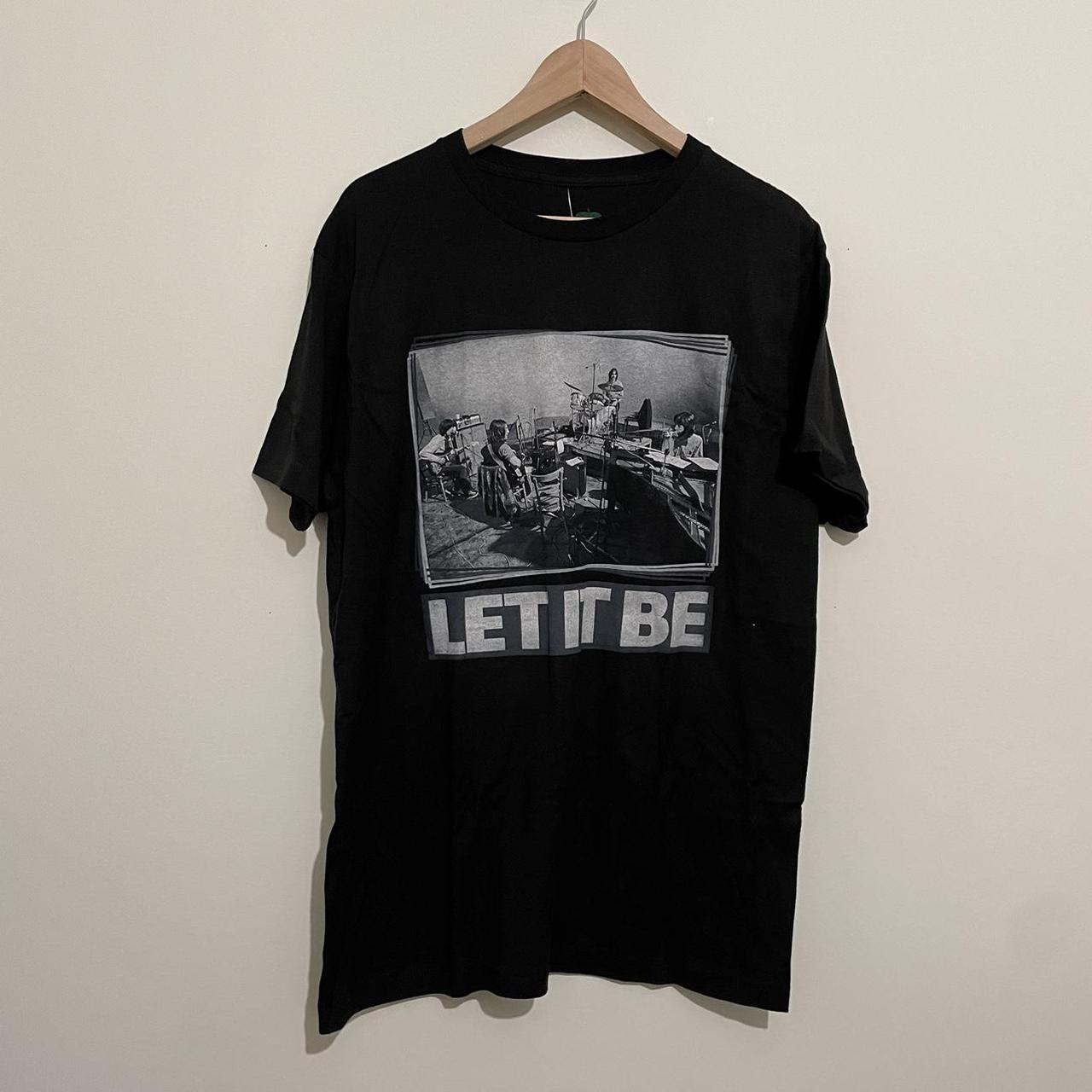 The Beatles Let It Be Band Tee Top to Bottom... - Depop