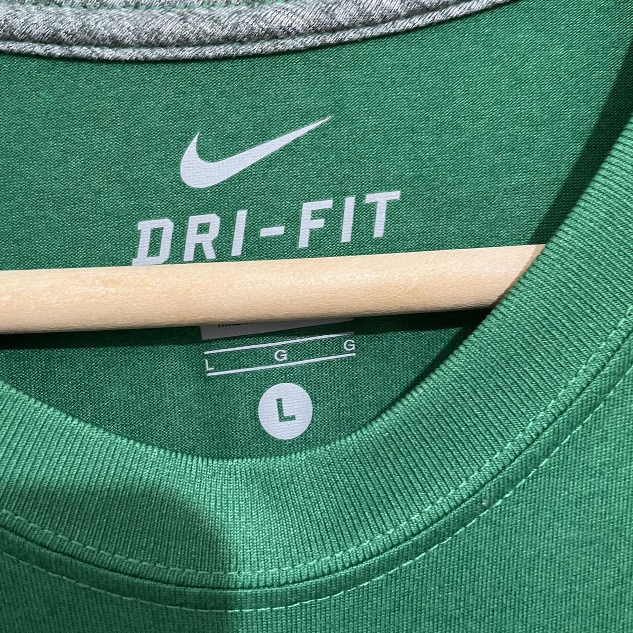 nike athlete t shirt green