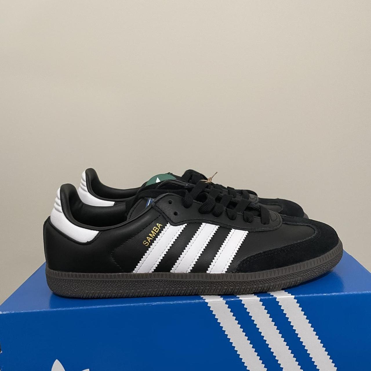 Adidas Samba OG Black White Gum Shoes Size: Men’s... - Depop