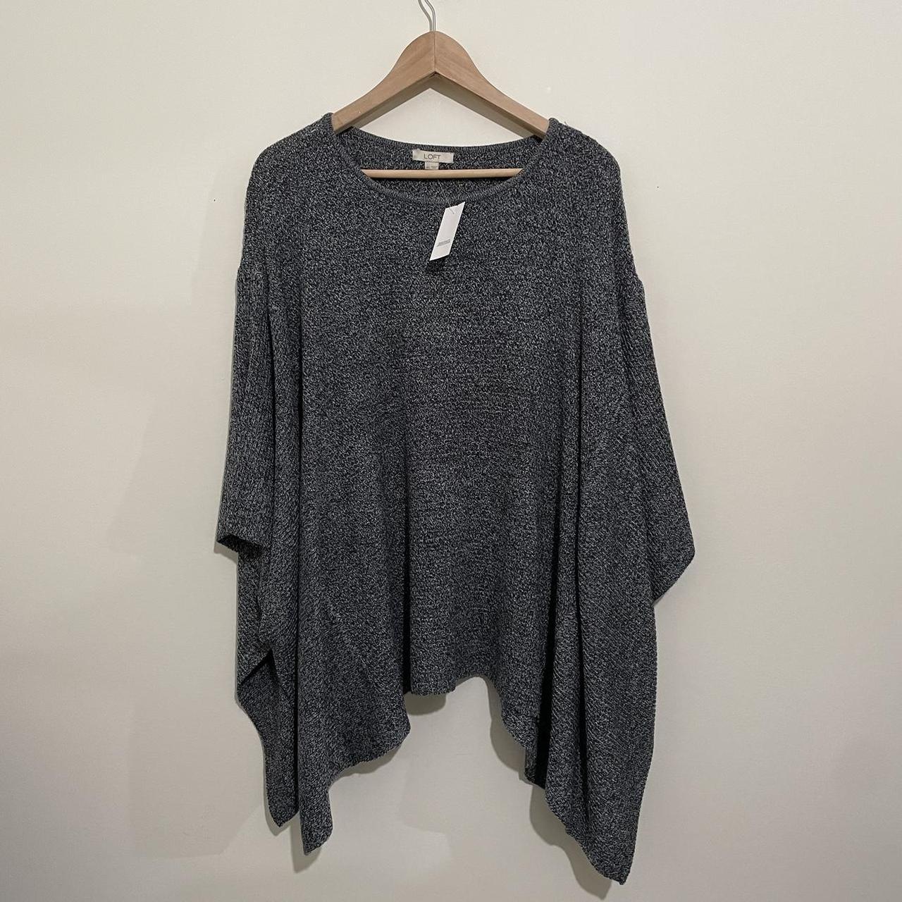 Loft sweater outlet poncho