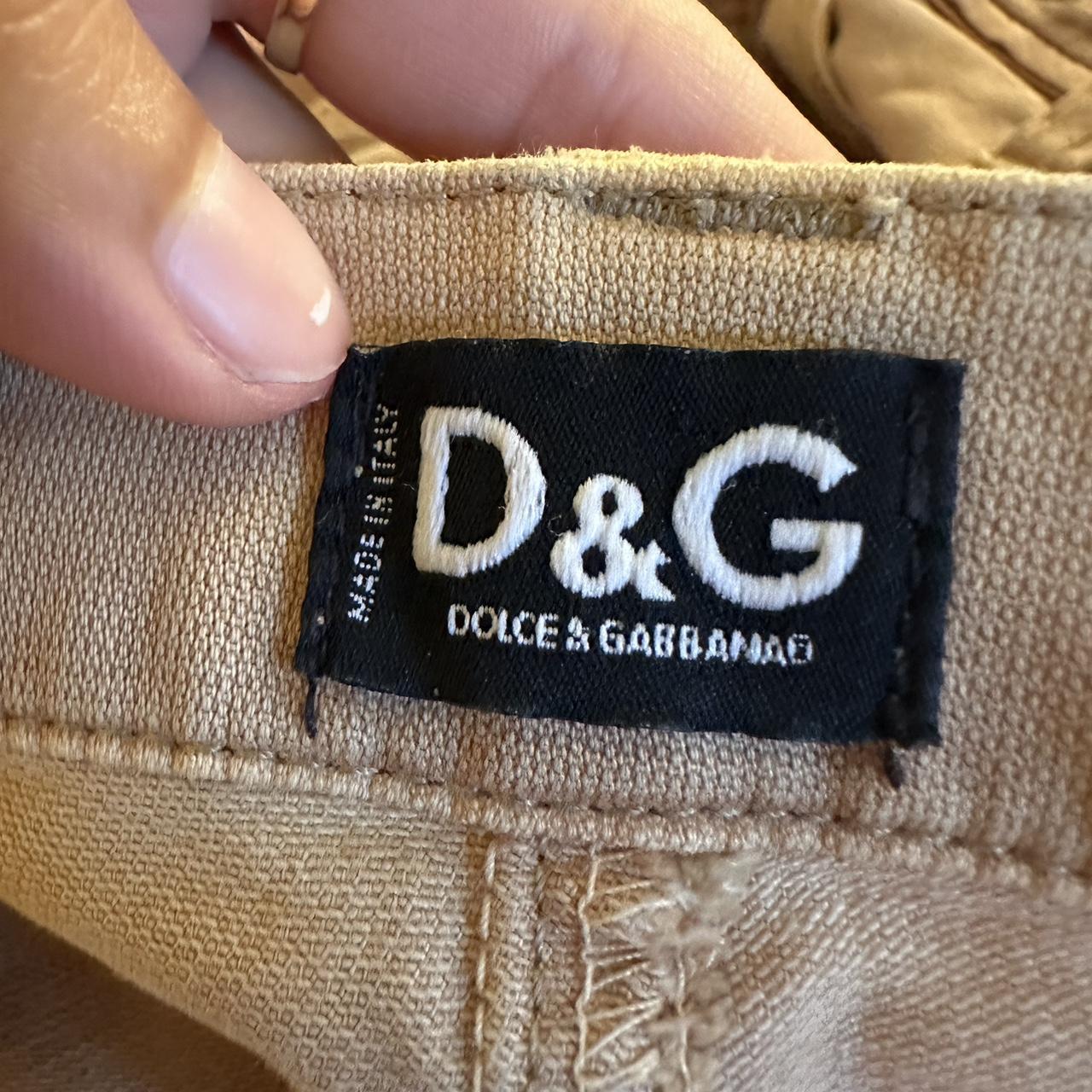 VINTAGE Dolce & Gabbana Low rise jeans, size 28;... - Depop