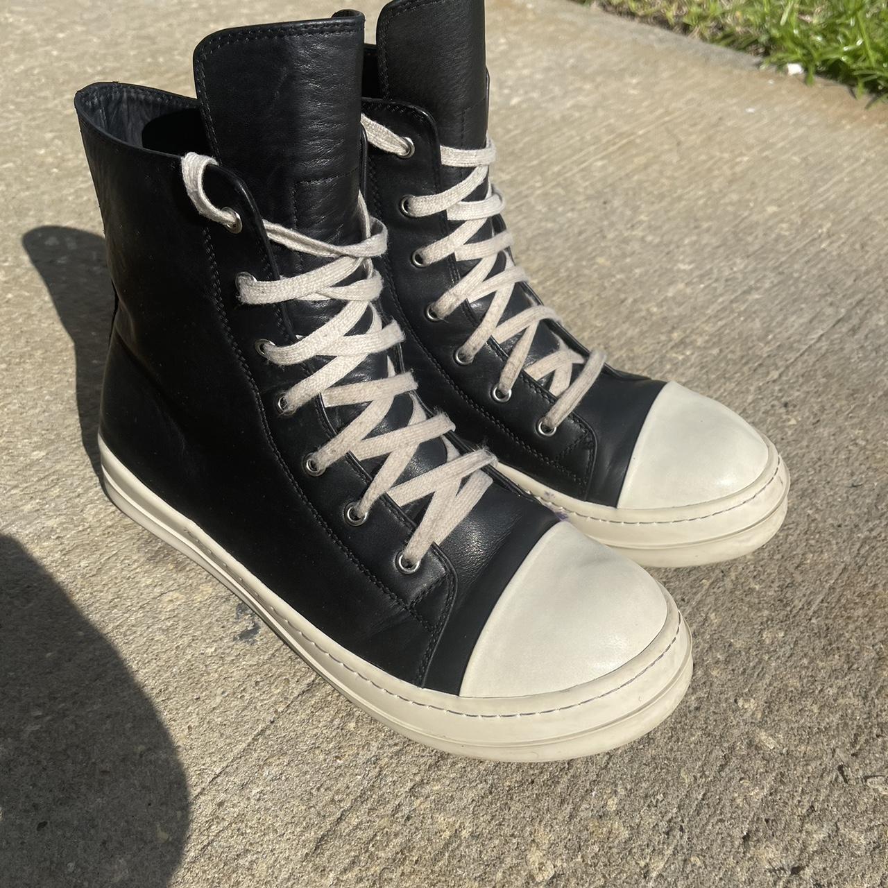 rick ownes high top - Depop