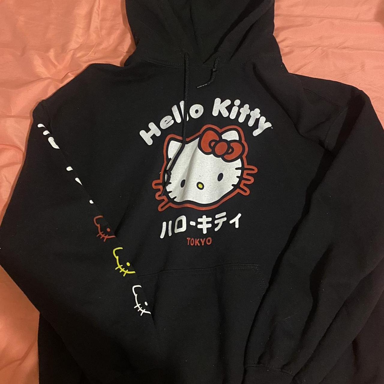 Depop Hello Kitty Tokyo Hoodie Hello Kitty Hoodie Womens Top