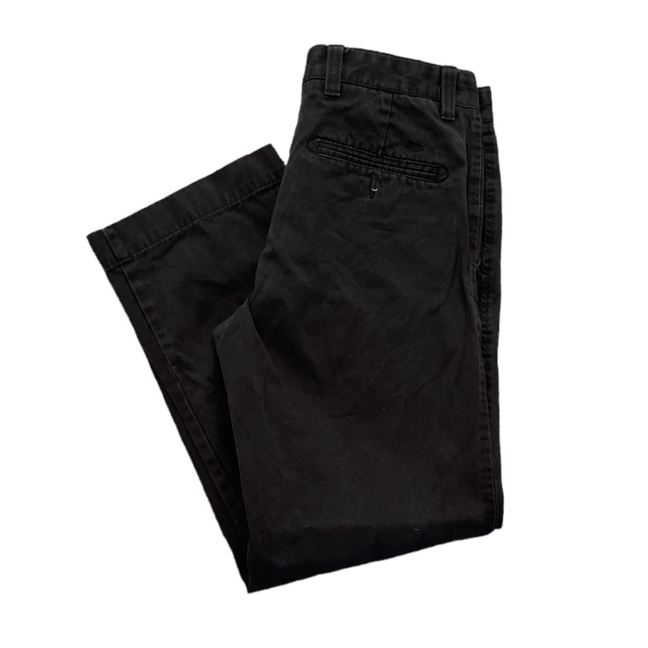 Dockers Men's Black Trousers Depop