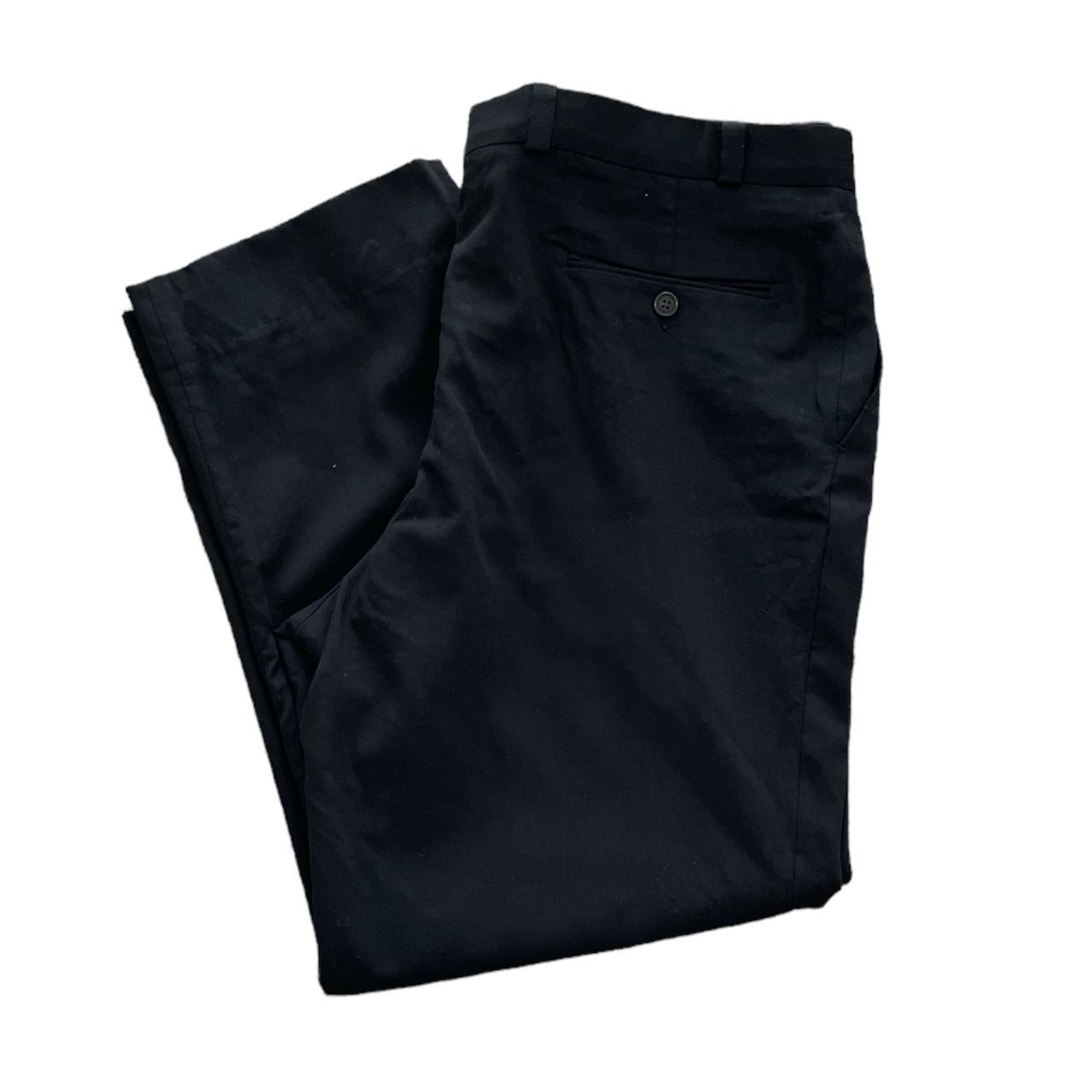 Calvin Klein Men's Black Trousers Depop