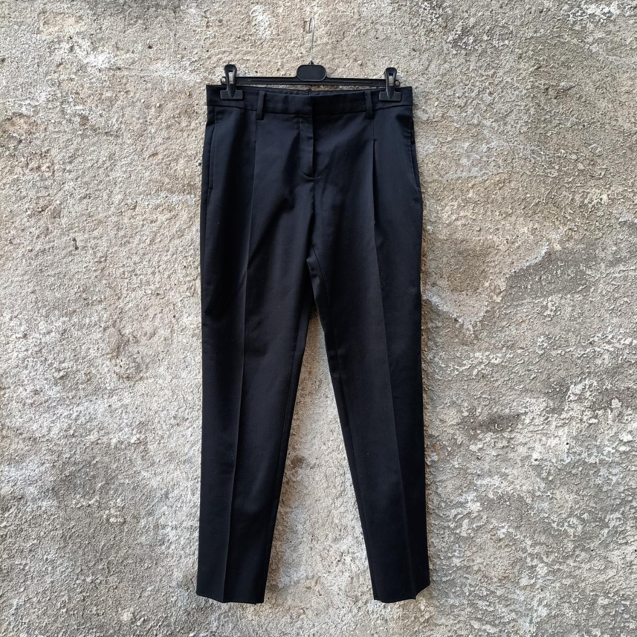 Classici pantaloni Valentino in lana vergine, gamba... - Depop