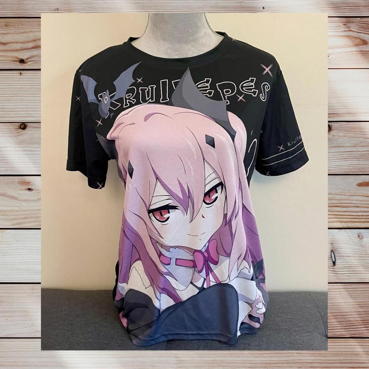 COJETER Anime Seraph of the End Krul Tepes Pink Wig For Women Fancy Dress  120cm Long Hair Tied Up With 2 Ponytails Bangs With 2 Clip In Ponytails  Masquerade Cosplay Makeup Wig :