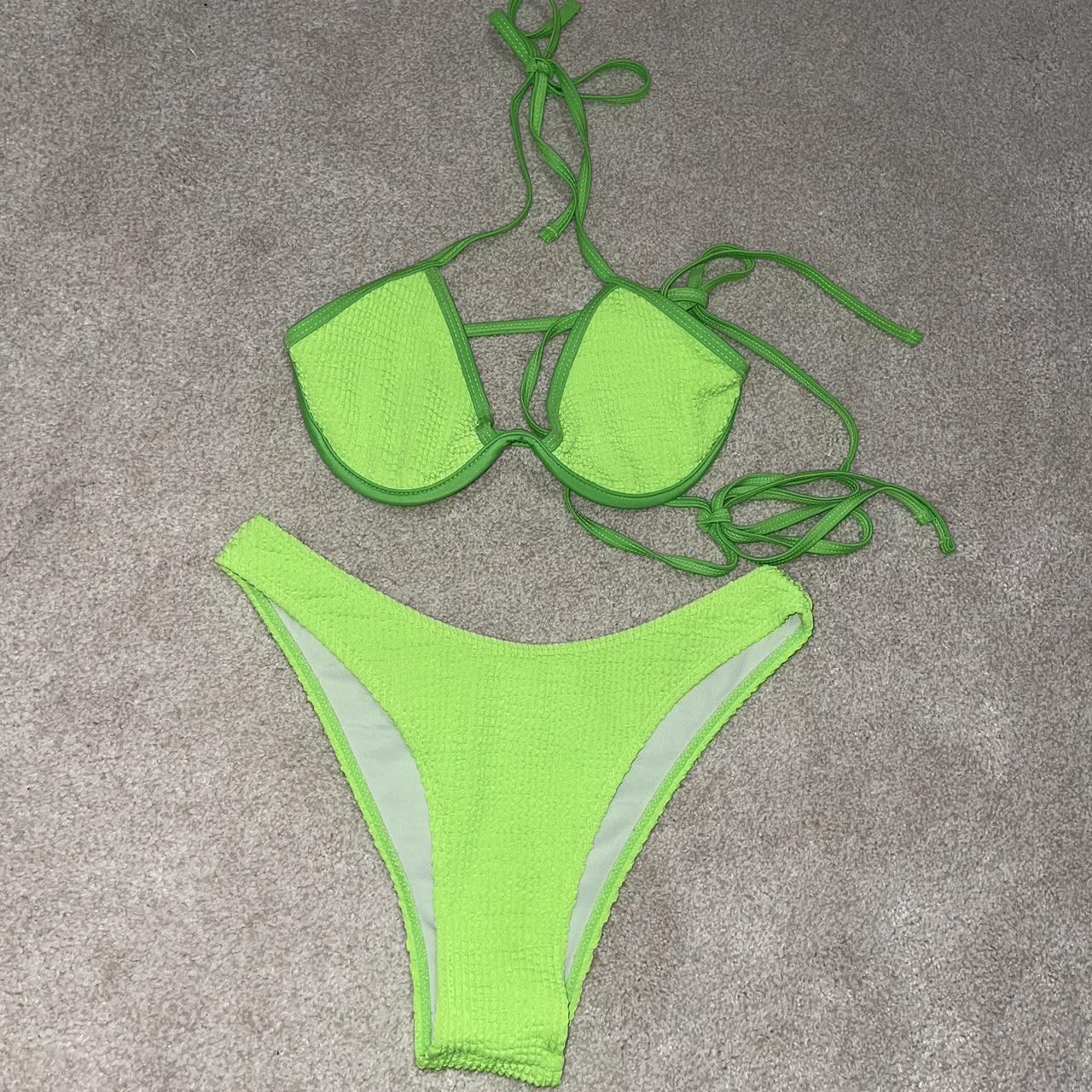 Shein High waisted bikini Worn once Size... Depop
