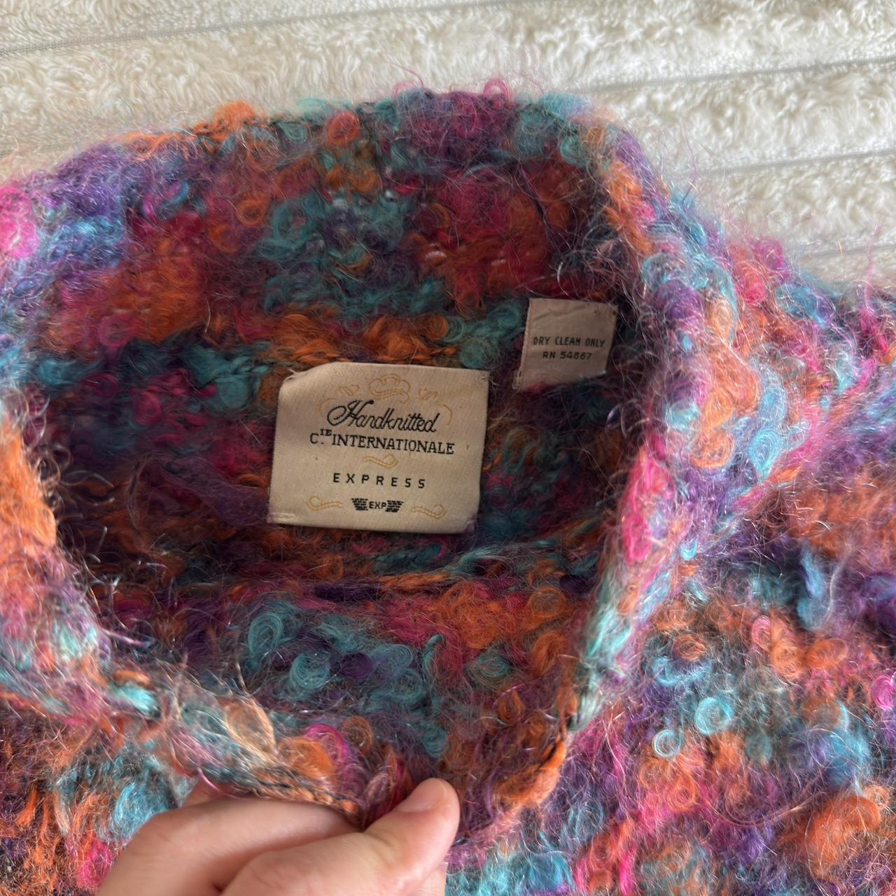 Express Women's Sweater - Multi - S – Express vin… - image 2