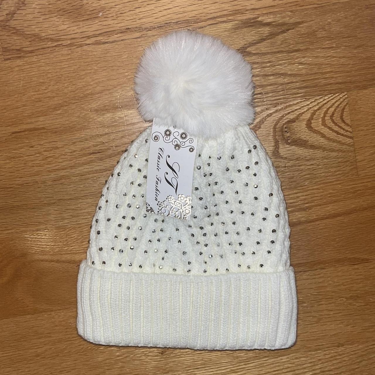 Swarovski Crystal Pom Hat